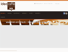 Tablet Screenshot of ideacaffe.com